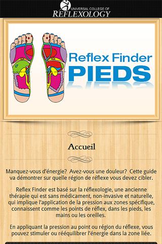 Reflex Finder : Pieds