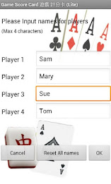 game score card poker sparrow scoring lite poster 4