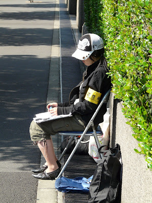 Contando la gente que pasa por un cruce