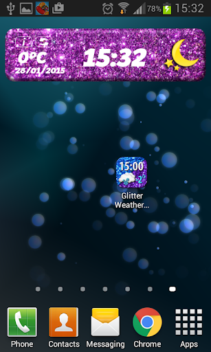 免費下載天氣APP|Glitter Weather Clock Widget app開箱文|APP開箱王