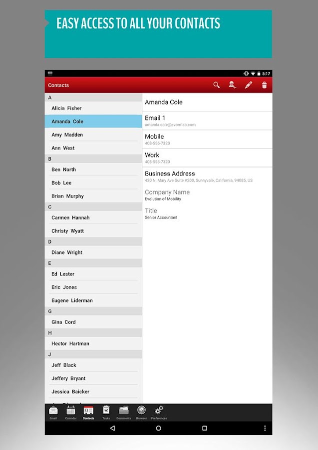    Good for Enterprise™- screenshot  