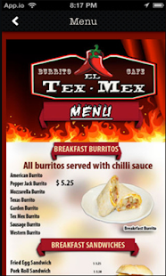 El Tex Mex Burrito & Cafe Screenshots 2