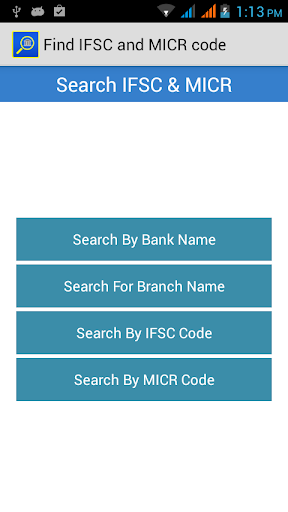 Find IFSC and MICR code