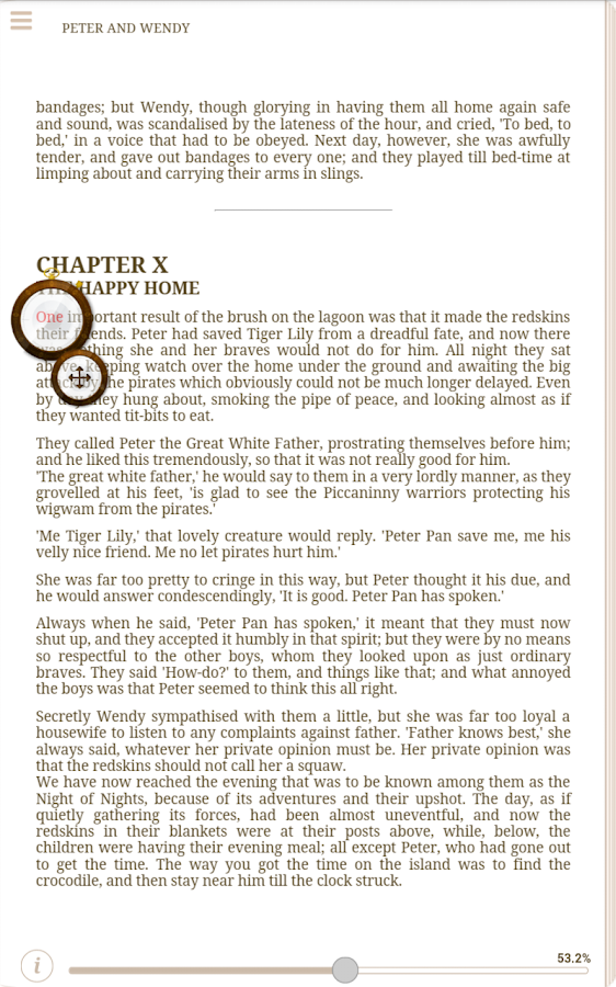    ReadMe! (Spritz & BeeLine)- screenshot  