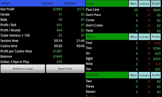 Craps Trainer Pro - screenshot thumbnail