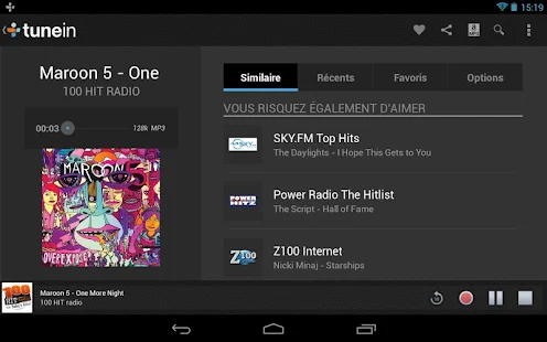 TuneIn Radio Pro - screenshot thumbnail