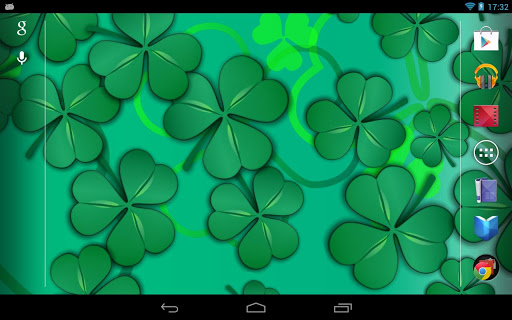 Lucky Shamrocks LWP Free