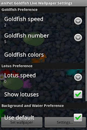aniPet Goldfish Live Wallpaper poster 2
