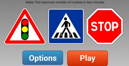 Traffic Signs Puzzle Threes