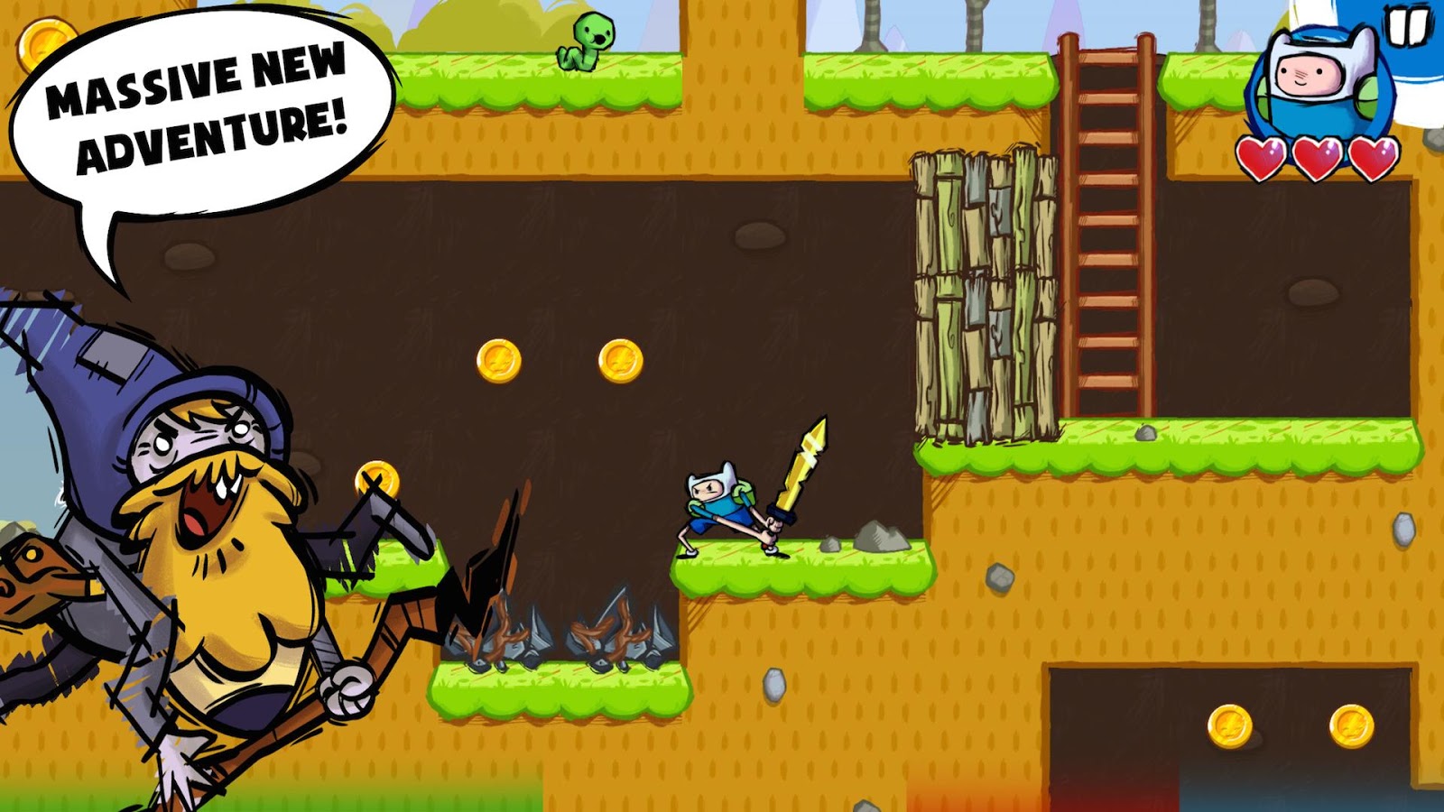скачать adventure time game wizard
