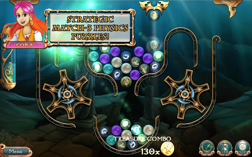 【免費解謎App】League of Mermaids: Match-3-APP點子