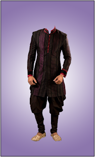 Free Man Sherwani Photo Suit APK for PC