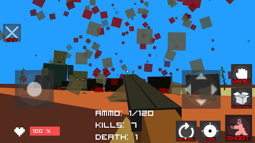 Android application ZOMBIE CRAFT screenshort