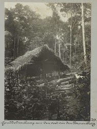 Gouddelverskamp aan den voet van den Brownsberg