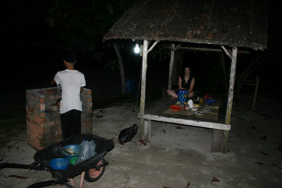 Barbecue sur la plage