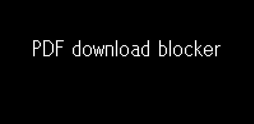 Download is blocked