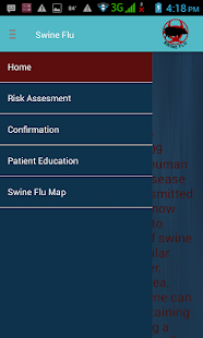 Swine Flu App Screenshots 2
