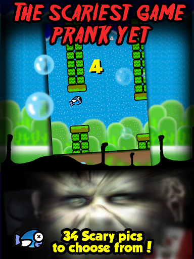 【免費動作App】Scary Fish - Flappy Game Prank-APP點子