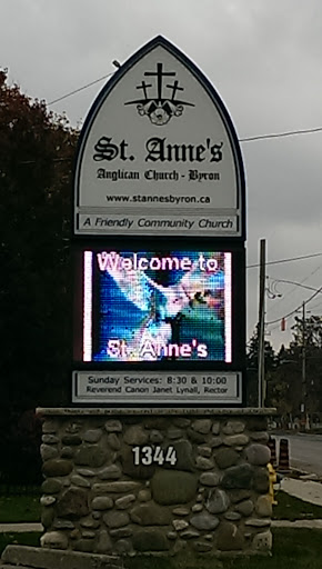 St. Anne's Church Sign
