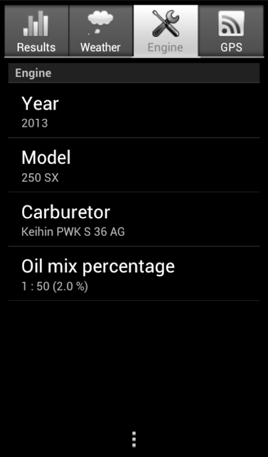 ktm jetting app