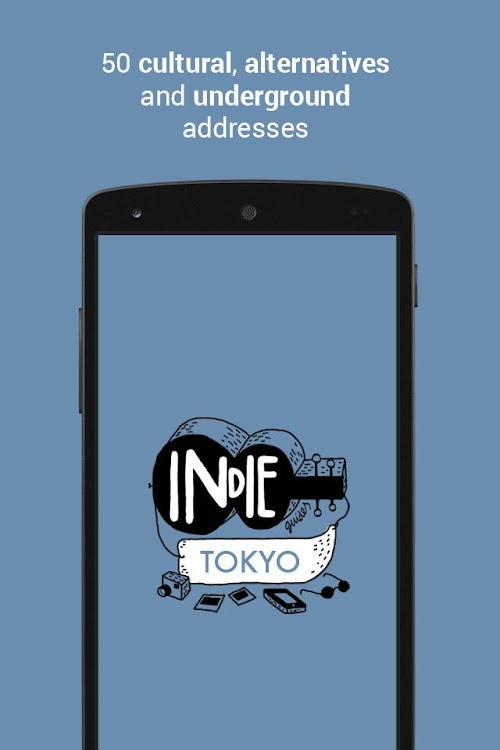 Android application Indie Guides Tokyo screenshort