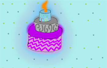 A cake I just designed :3