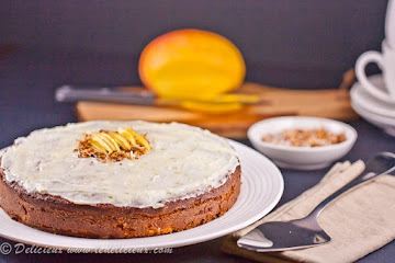 Mango & Coconut Cake