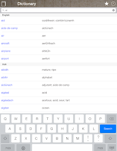 Irish English Dictionary