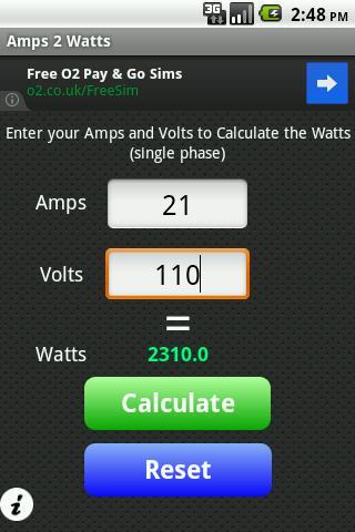 Electrical Amps 2 Watts Free