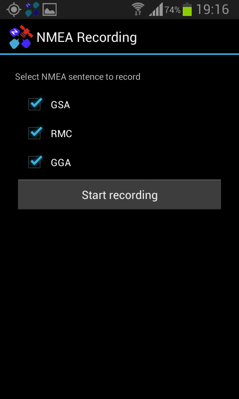 Toponavigator GPSInfo - screenshot