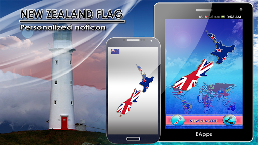 【免費個人化App】Noticon Flag: New Zealand-APP點子