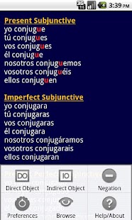 ProConjugate Spanish Screenshots 2