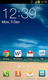 Galaxy Clock Widget Pro