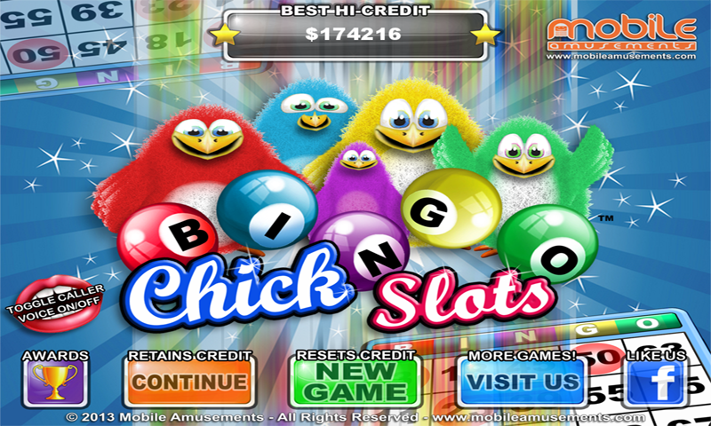 Android application Bingo Chick Slots screenshort