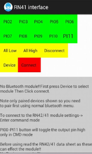 Bluetooth RN42 41 Programmer