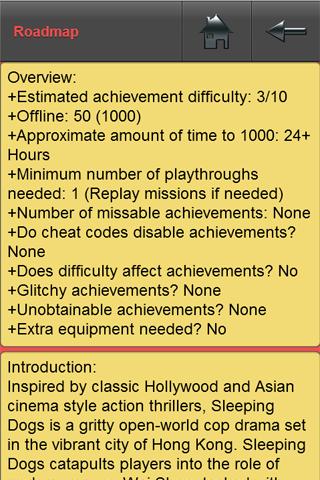Sleeping Dogs AchievementGuide - Android Apps on Google Play