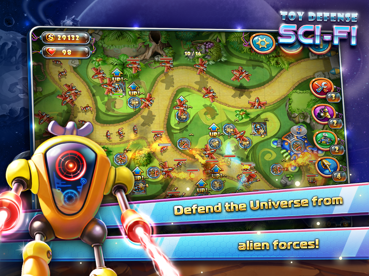 Toy Defense 4: Sci-Fi - screenshot