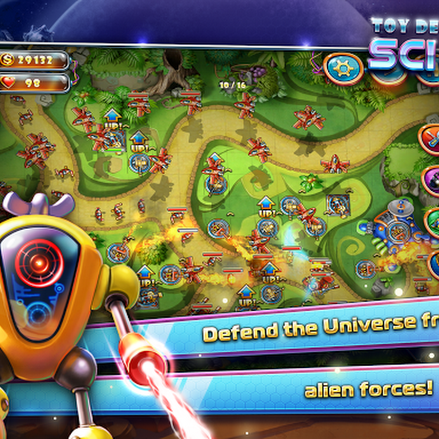Toy Defense 4: Sci-Fi apk v1.0.2 Android apk game download 2014