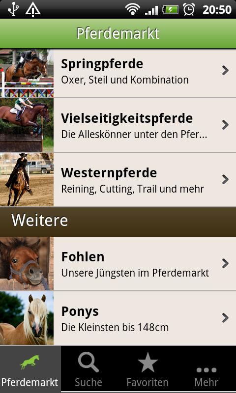 Caballo Horse Market Screen 3
