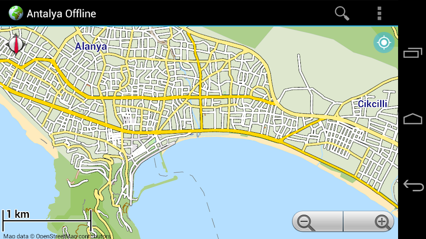 Offline Map Antalya Coast Screen 2