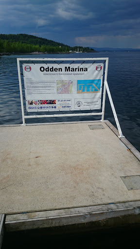 Odden Marina Sign 