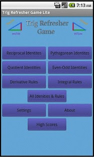 Trig Refresher Game Lite Screenshots 4