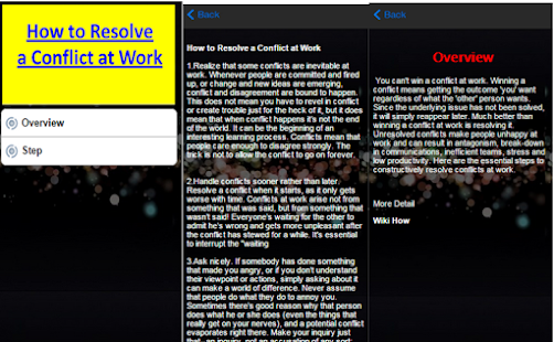 How to mod How to Resolve a Conflict Work 1.0 mod apk for bluestacks