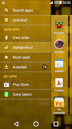 Xperien Theme Neon Yellow poster 4