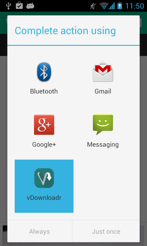 vDownloadr (for Vine video) Screen 2