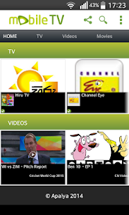 Free Etisalat Live Mobile TV APK