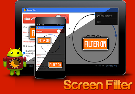 Screen Filter : Low Brightness