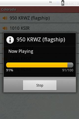 Hockey Radio Screen 3