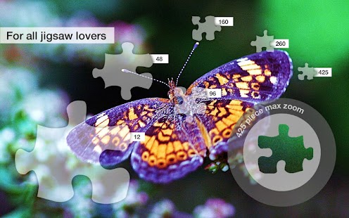 Butterfly Jigsaw Puzzles Demo Screenshots 1