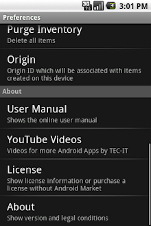Barcode Inventory, Unlimited